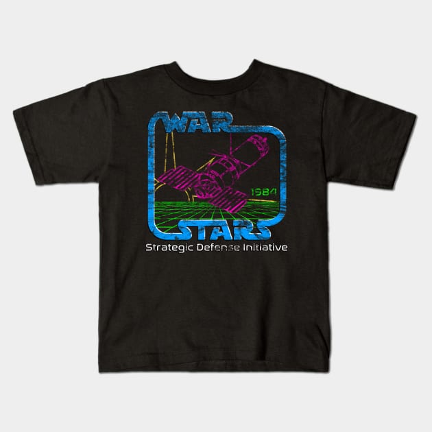 War Stars: The Strategic Defense Initiative Kids T-Shirt by Darran "Doc" Hight